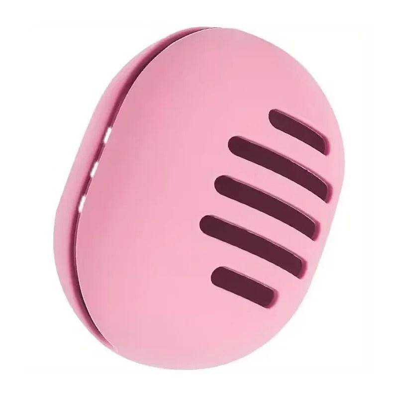 Silicone Makeup Sponge Holder – Eco-Friendly, Multi-Hole Beauty Blender Storage Case, Travel-Friendly Puff Organizer Box (1PC)